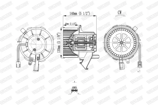 Dichtung, Abgasrohr hinten Mitte vorne WALKER 80073 Bild Dichtung, Abgasrohr hinten Mitte vorne WALKER 80073