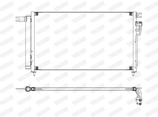 Halter, Abgasanlage WALKER 80186 Bild Halter, Abgasanlage WALKER 80186