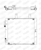 Kondensator, Klimaanlage WALKER WCD00117 Bild Kondensator, Klimaanlage WALKER WCD00117