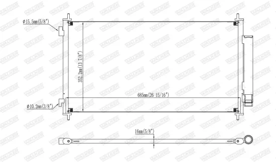 Dichtung, Abgasrohr hinten Mitte vorne WALKER 80184 Bild Dichtung, Abgasrohr hinten Mitte vorne WALKER 80184