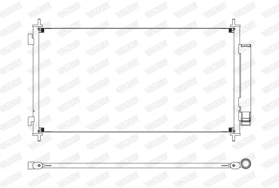 Dichtung, Abgasrohr hinten Mitte vorne WALKER 80184 Bild Dichtung, Abgasrohr hinten Mitte vorne WALKER 80184