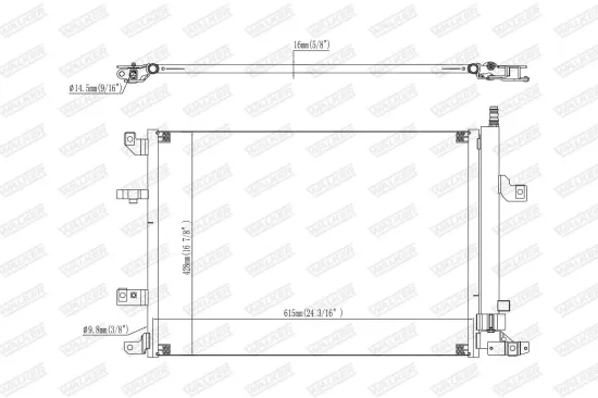Dichtung, Abgasrohr hinten Mitte vorne WALKER 80248 Bild Dichtung, Abgasrohr hinten Mitte vorne WALKER 80248