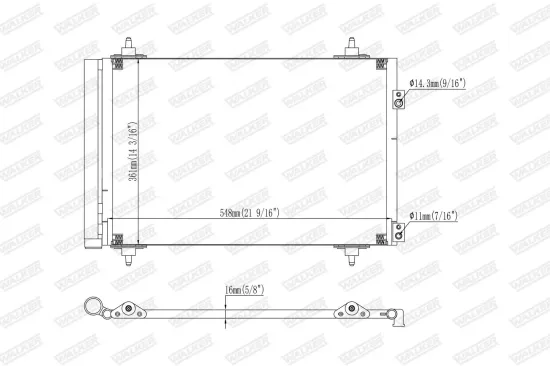 Dichtung, Abgasrohr hinten Mitte vorne WALKER 80378 Bild Dichtung, Abgasrohr hinten Mitte vorne WALKER 80378