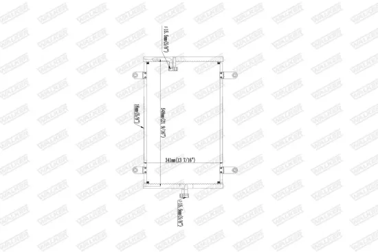 Halter, Abgasanlage WALKER 80334 Bild Halter, Abgasanlage WALKER 80334