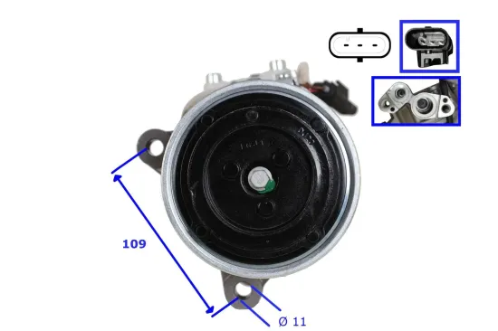 Kompressor, Klimaanlage WALKER WCP00096 Bild Kompressor, Klimaanlage WALKER WCP00096