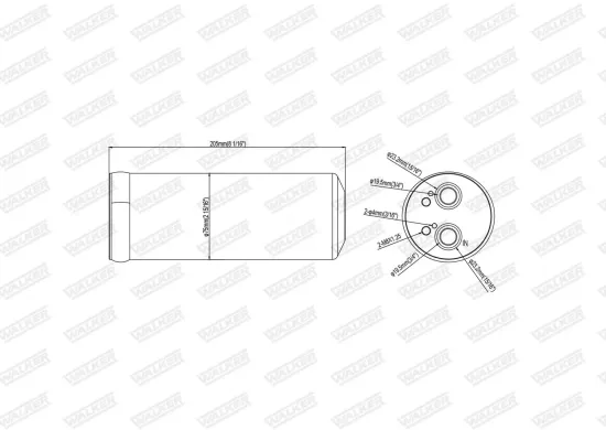Trockner, Klimaanlage WALKER WDR00025 Bild Trockner, Klimaanlage WALKER WDR00025