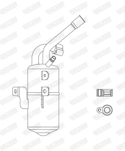 Halter, Abgasanlage WALKER 80430 Bild Halter, Abgasanlage WALKER 80430