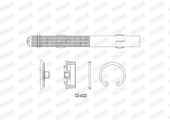 Halter, Abgasanlage WALKER 80470 Bild Halter, Abgasanlage WALKER 80470