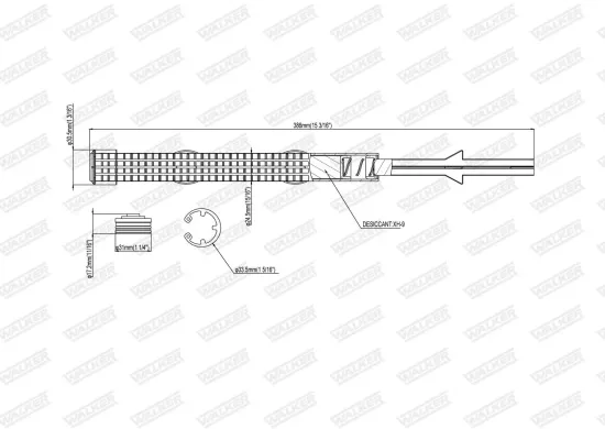 Halter, Abgasanlage WALKER 80471 Bild Halter, Abgasanlage WALKER 80471