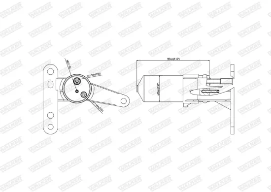 Halter, Abgasanlage WALKER 80481 Bild Halter, Abgasanlage WALKER 80481