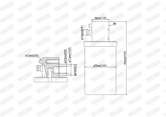 Trockner, Klimaanlage WALKER WDR00213 Bild Trockner, Klimaanlage WALKER WDR00213