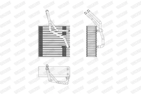 Verdampfer, Klimaanlage WALKER WEV00014 Bild Verdampfer, Klimaanlage WALKER WEV00014