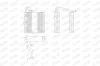 Verdampfer, Klimaanlage WALKER WEV00083 Bild Verdampfer, Klimaanlage WALKER WEV00083