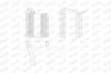 Verdampfer, Klimaanlage WALKER WEV00083 Bild Verdampfer, Klimaanlage WALKER WEV00083