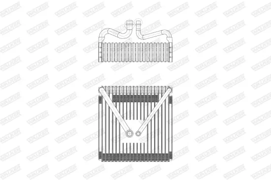 Verdampfer, Klimaanlage WALKER WEV00116 Bild Verdampfer, Klimaanlage WALKER WEV00116