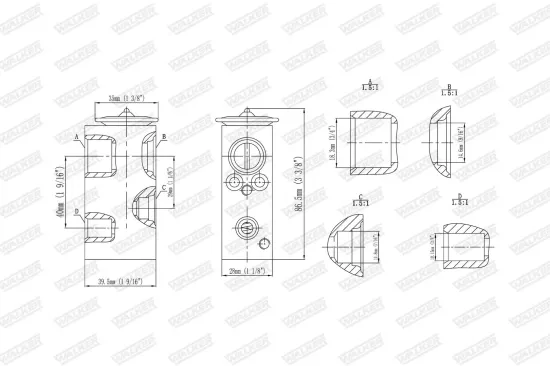Halter, Abgasanlage WALKER 80778 Bild Halter, Abgasanlage WALKER 80778