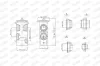 Expansionsventil, Klimaanlage WALKER WEX00016 Bild Expansionsventil, Klimaanlage WALKER WEX00016
