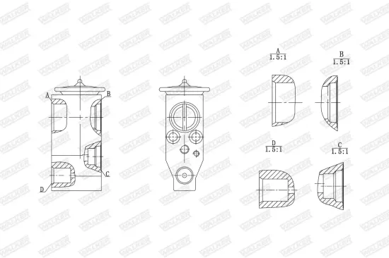 Halter, Abgasanlage WALKER 80778 Bild Halter, Abgasanlage WALKER 80778
