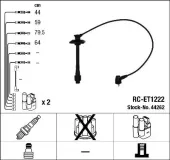 Zündleitungssatz NGK 44262