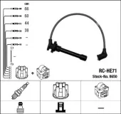 Zündleitungssatz NGK 8650