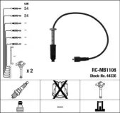 Zündleitungssatz NGK 44336