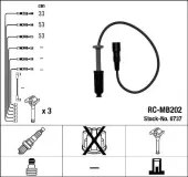 Zündleitungssatz NGK 0737