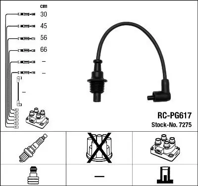 Zündleitungssatz NGK 7275