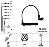 Zündleitungssatz NGK 7408