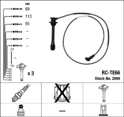 Zündleitungssatz NGK 2899