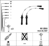 Zündleitungssatz NGK 8647