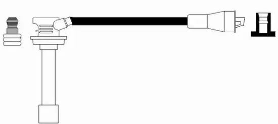 Zündleitung NGK 38821 Bild Zündleitung NGK 38821