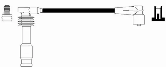 Zündleitung NGK 38927 Bild Zündleitung NGK 38927