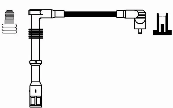 Zündleitung NGK 44065