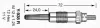 Glühkerze 11,0 V NGK 5267