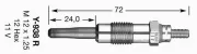 Glühkerze 11,0 V NGK 5267
