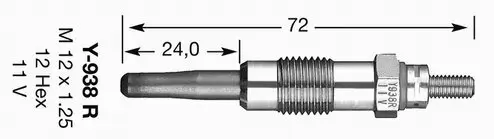 Glühkerze 11,0 V NGK 5267 Bild Glühkerze 11,0 V NGK 5267