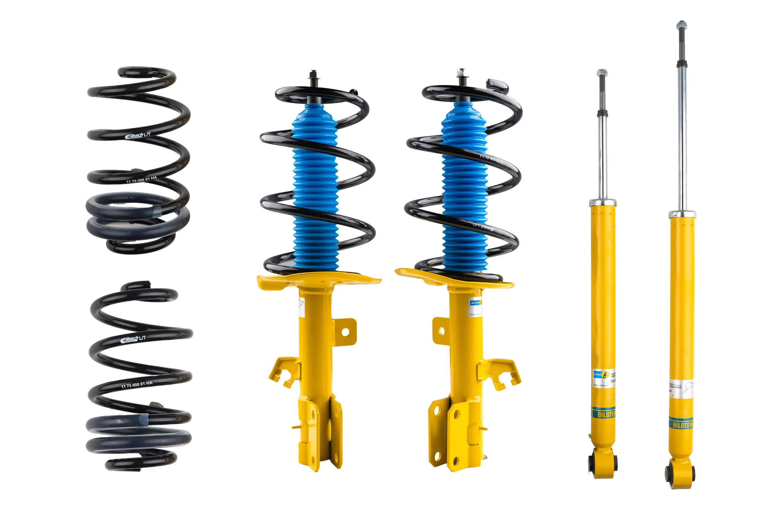 Fahrwerkssatz, Federn/Dämpfer Hinterachse Vorderachse BILSTEIN 46-258403