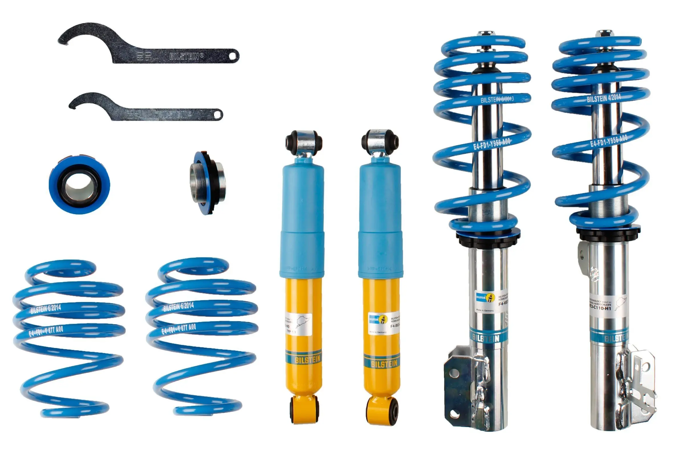 Fahrwerkssatz, Federn/Dämpfer Hinterachse Vorderachse BILSTEIN 47-121133