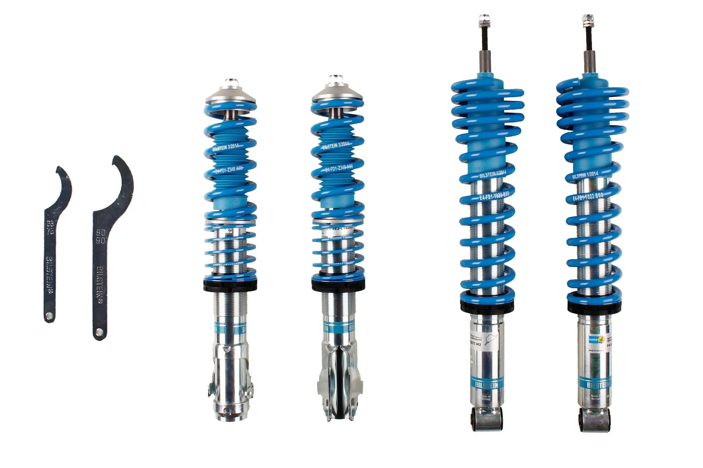 Fahrwerkssatz, Federn/Dämpfer Hinterachse Vorderachse BILSTEIN 47-124844