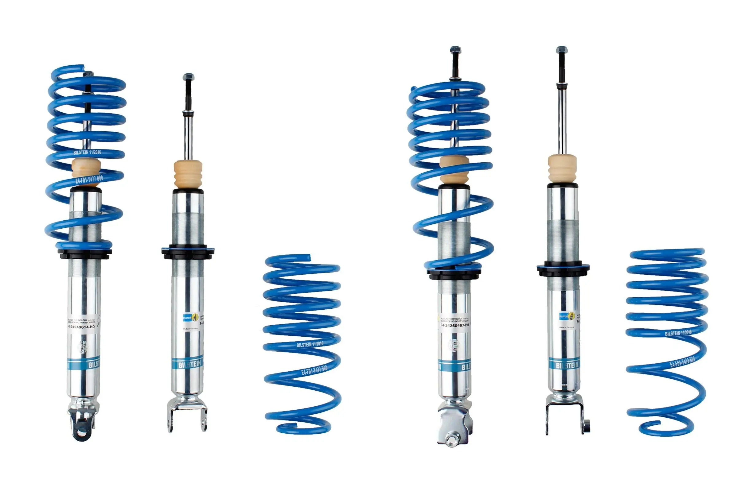 Fahrwerkssatz, Federn/Dämpfer Hinterachse Vorderachse BILSTEIN 47-249622