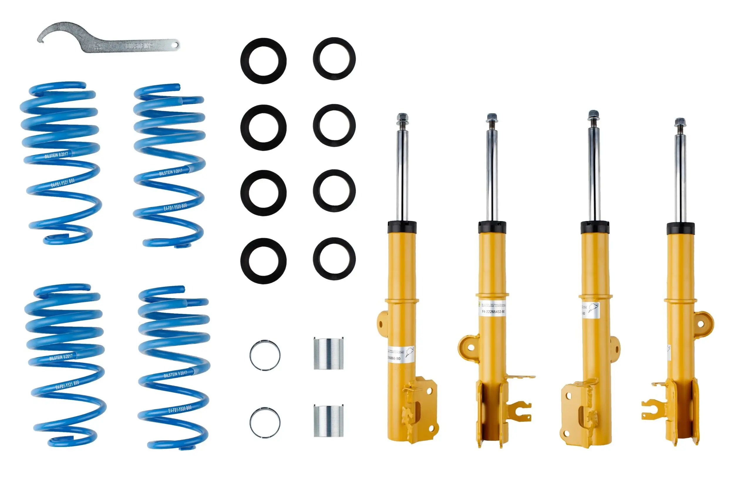 Fahrwerkssatz, Federn/Dämpfer BILSTEIN 47-265417