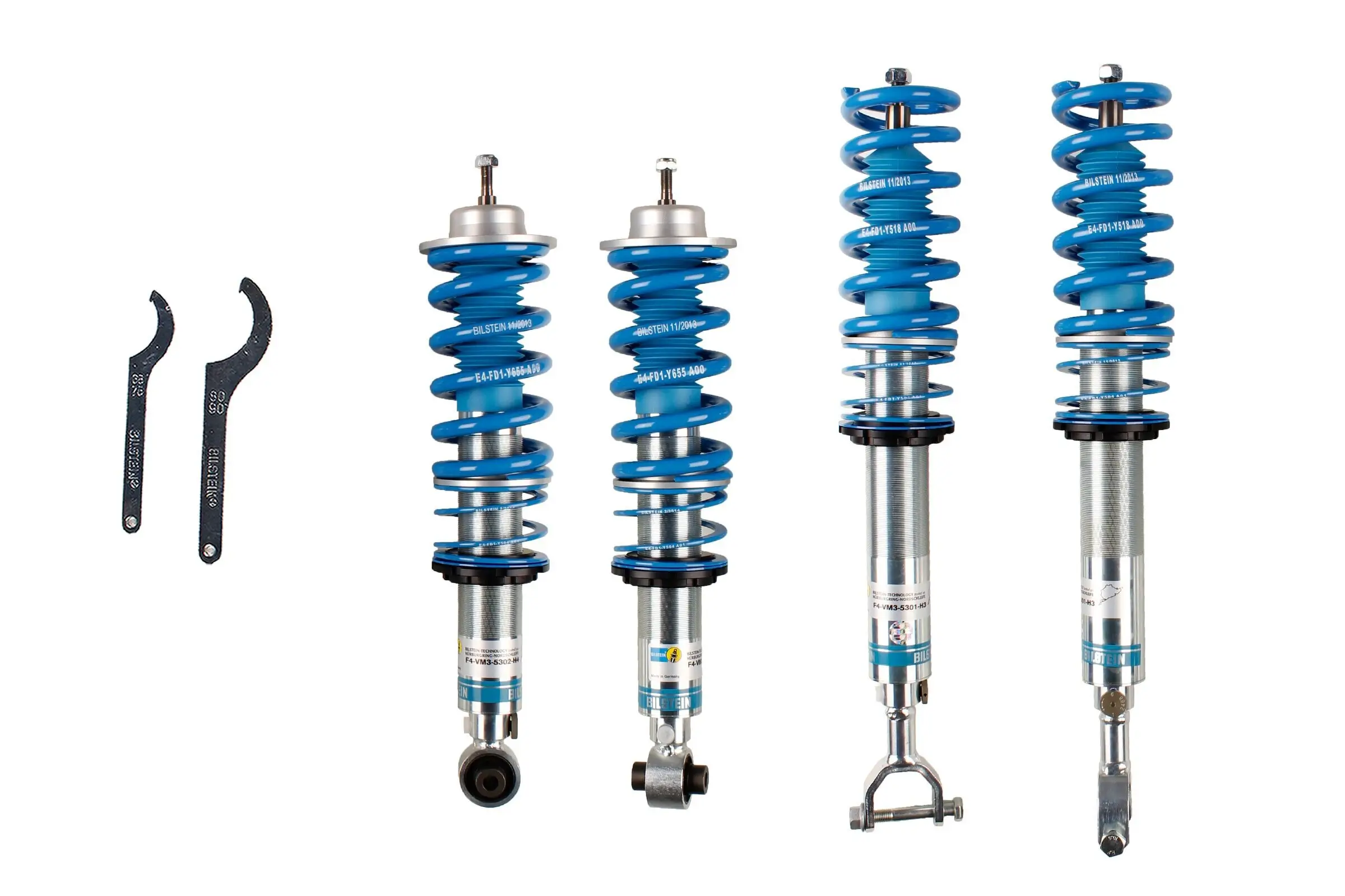 Fahrwerkssatz, Federn/Dämpfer Hinterachse Vorderachse BILSTEIN 48-088688