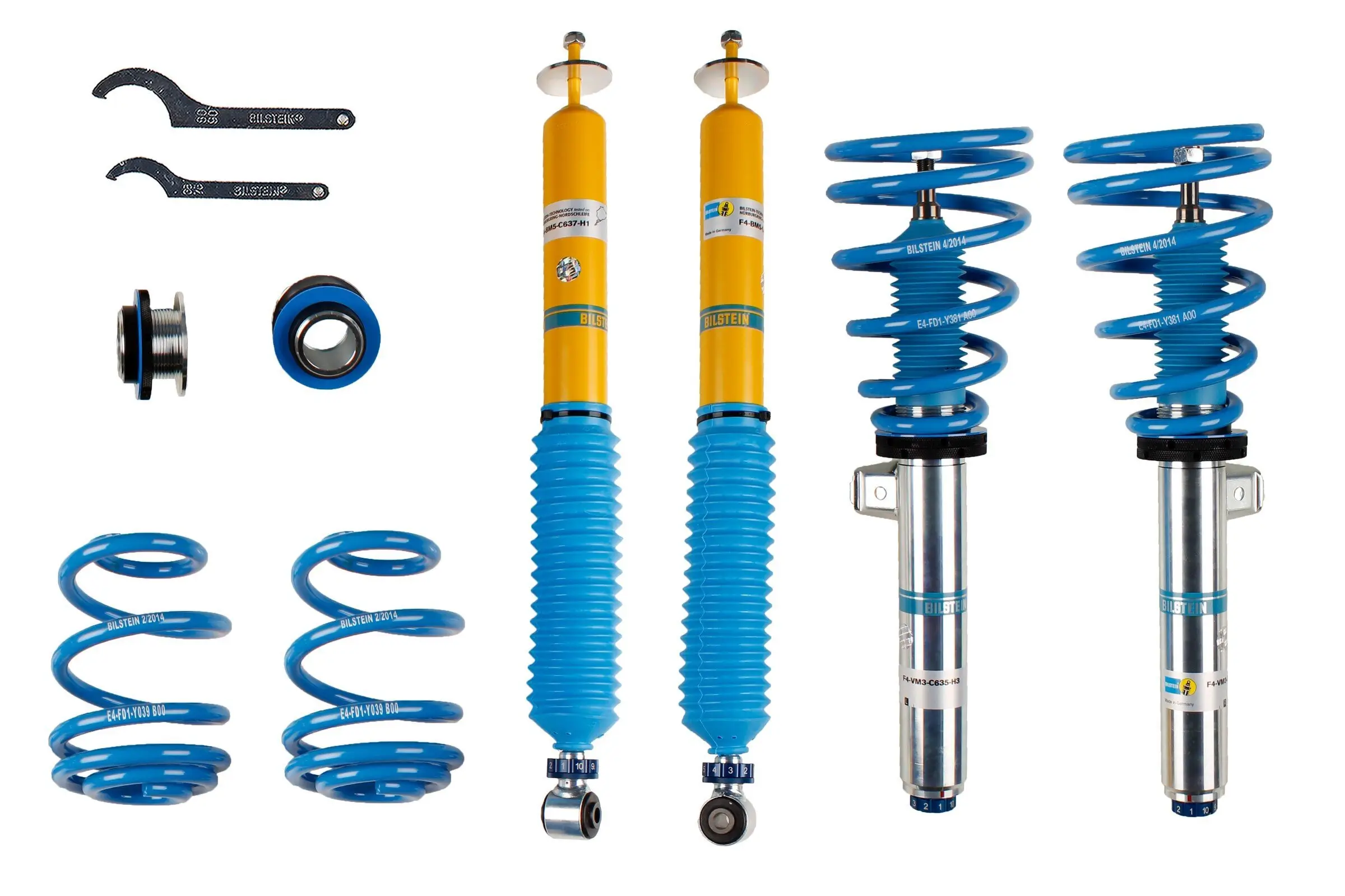 Fahrwerkssatz, Federn/Dämpfer BILSTEIN 48-126380