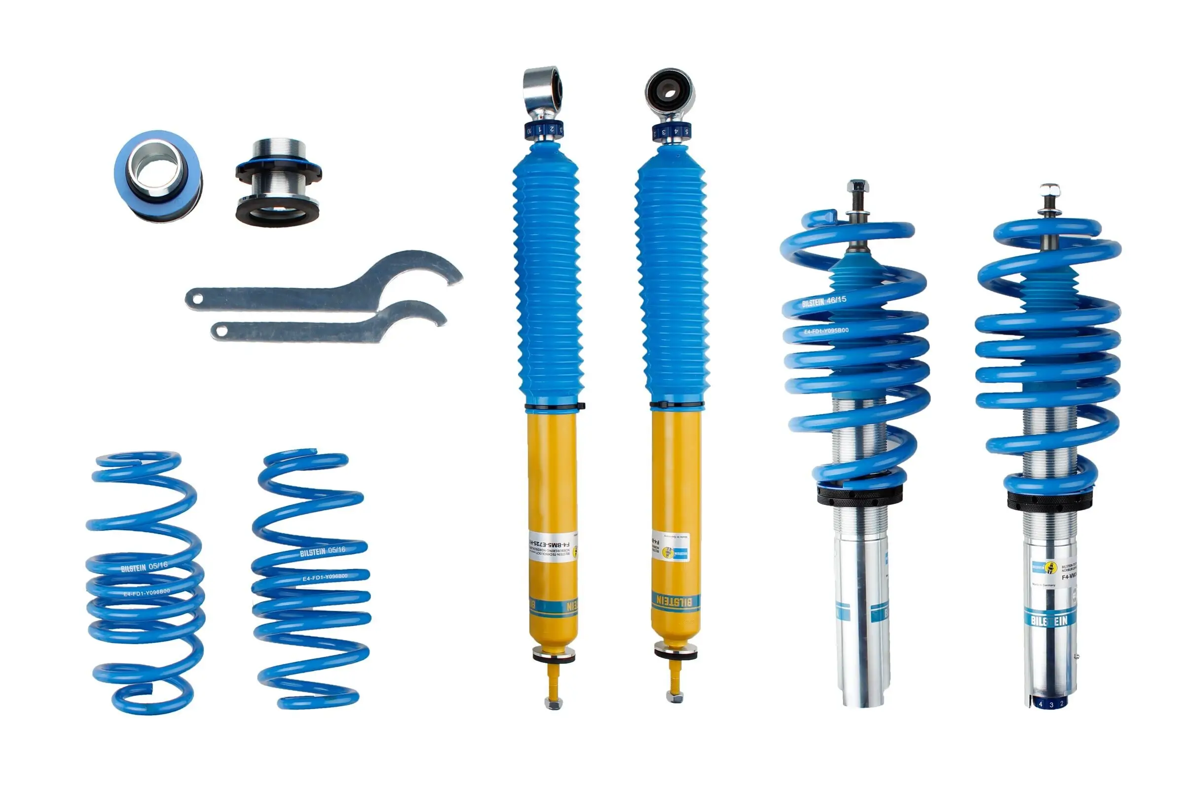 Fahrwerkssatz, Federn/Dämpfer Hinterachse Vorderachse BILSTEIN 48-147231