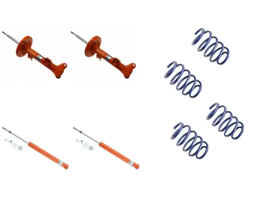 Fahrwerkssatz, Federn/Dämpfer Hinterachse Vorderachse KONI 1120-2592 Bild Fahrwerkssatz, Federn/Dämpfer Hinterachse Vorderachse KONI 1120-2592