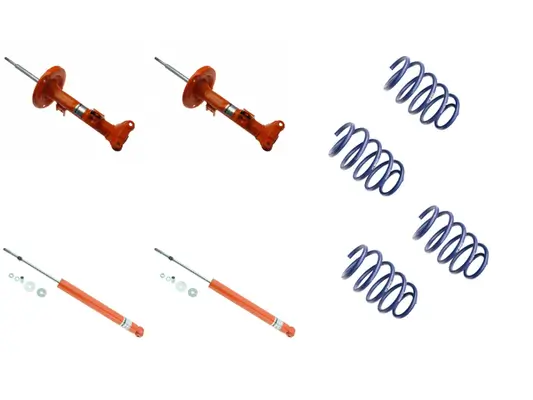 Fahrwerkssatz, Federn/Dämpfer Hinterachse Vorderachse KONI 1120-3921