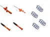 Fahrwerkssatz, Federn/Dämpfer Hinterachse Vorderachse KONI 1120-4691