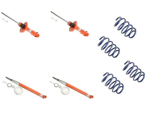 Fahrwerkssatz, Federn/Dämpfer Hinterachse Vorderachse KONI 1120-5412