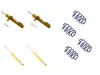 Fahrwerkssatz, Federn/Dämpfer Hinterachse Vorderachse KONI 1140-0080