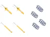 Fahrwerkssatz, Federn/Dämpfer Hinterachse Vorderachse KONI 1140-7672
